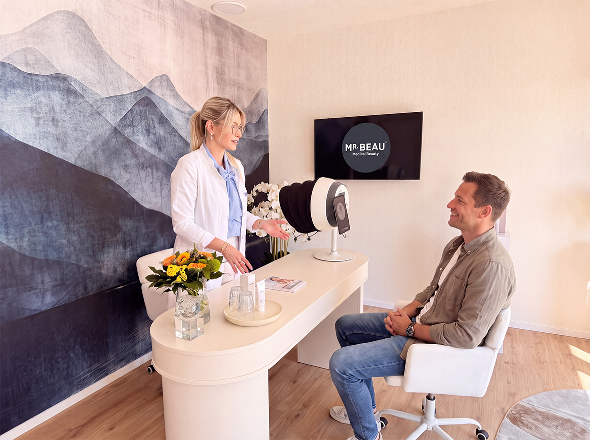 Detailansicht der Geräte im Kosmetikstudio Mr. Beau in der Lindenstraße 3, Trier